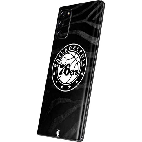 NBA Philadelphia 76ers Animal Print Galaxy Note20 5G Skin